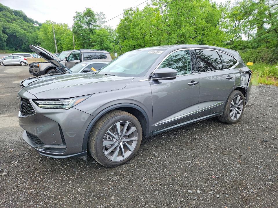 2025 Acura Mdx VIN 5J8YE1H43SL025804 COPART salvage auction — REAR END, Nj - Cert Of Title-Salvage, sold $21,300 on 2026-07-27 (photo 1)