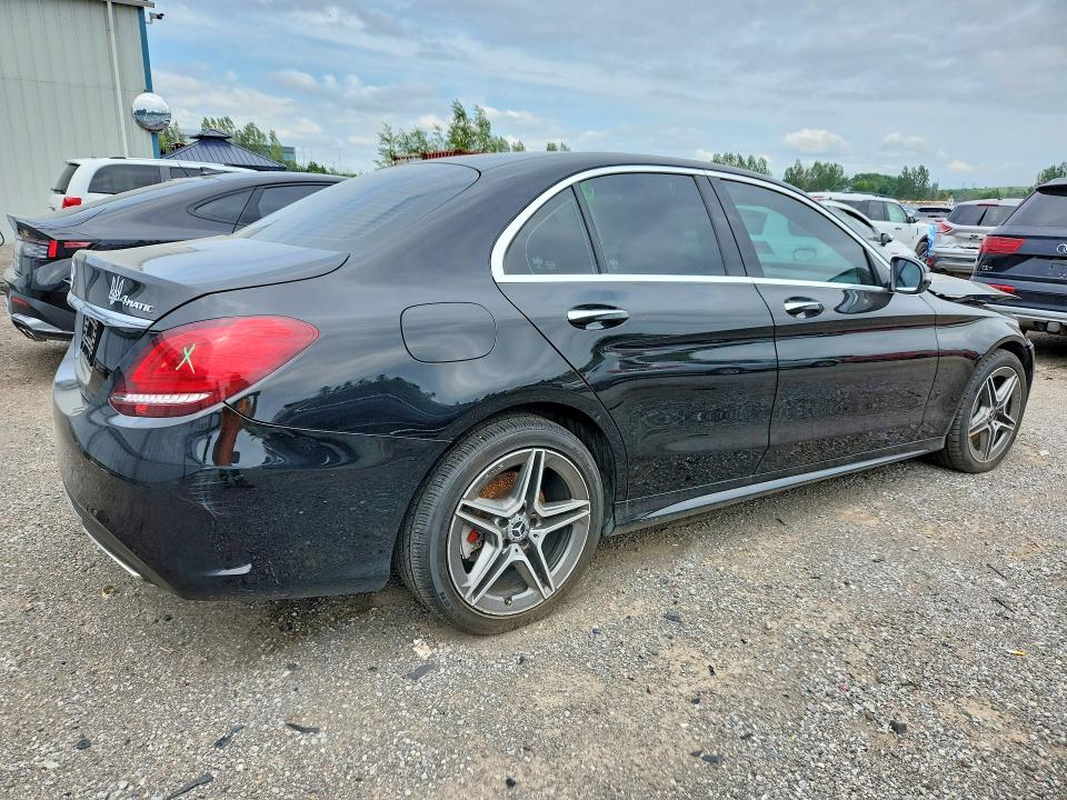 2020 Mercedes-benz C class VIN 55SWF8EB7LU334807 COPART salvage auction — FRONT END, On - Permit No Brand - Unfit, sold $3,600 on 2026-07-30 (photo 3)