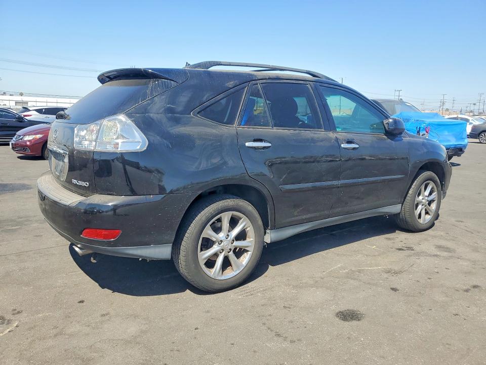 2009 Lexus Rx VIN 2T2GK31U39C072286 COPART salvage auction — REAR END, Ca - Cert Of Title-Salvaged, sold $1,400 on 2026-07-22 (photo 3)