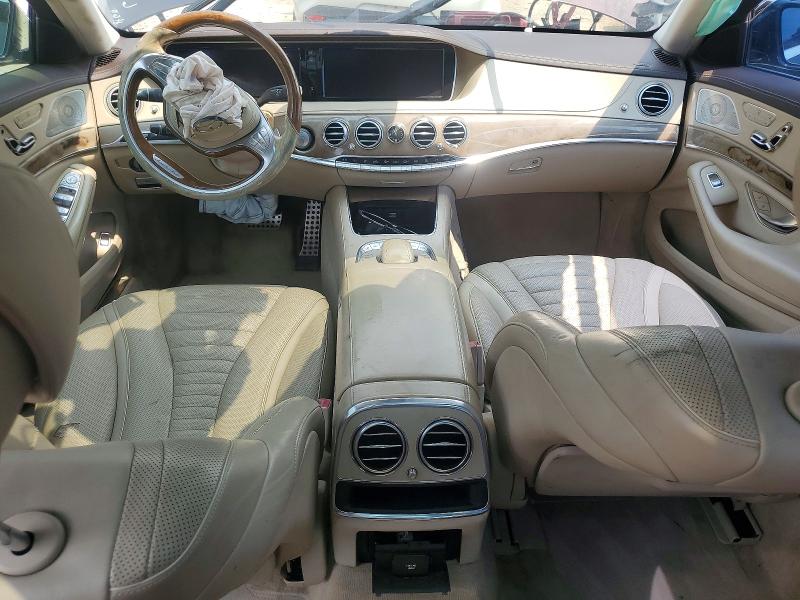 2014 Mercedes-benz S class VIN WDDUG8CB4EA009154 COPART salvage auction — FRONT END, GA - CERTIFICATE OF TITLE, sold $975 on 2026-08-11 (photo 8)