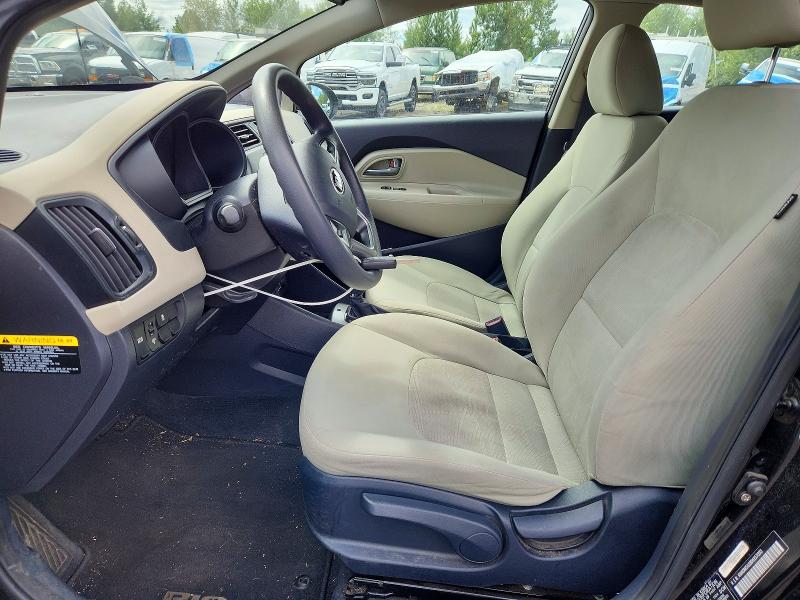 2013 Kia Rio VIN KNADM5A33D6157033 COPART salvage auction — REAR END, Or - Non Public Clean Title, sold $275 on 2026-07-17 (photo 7)