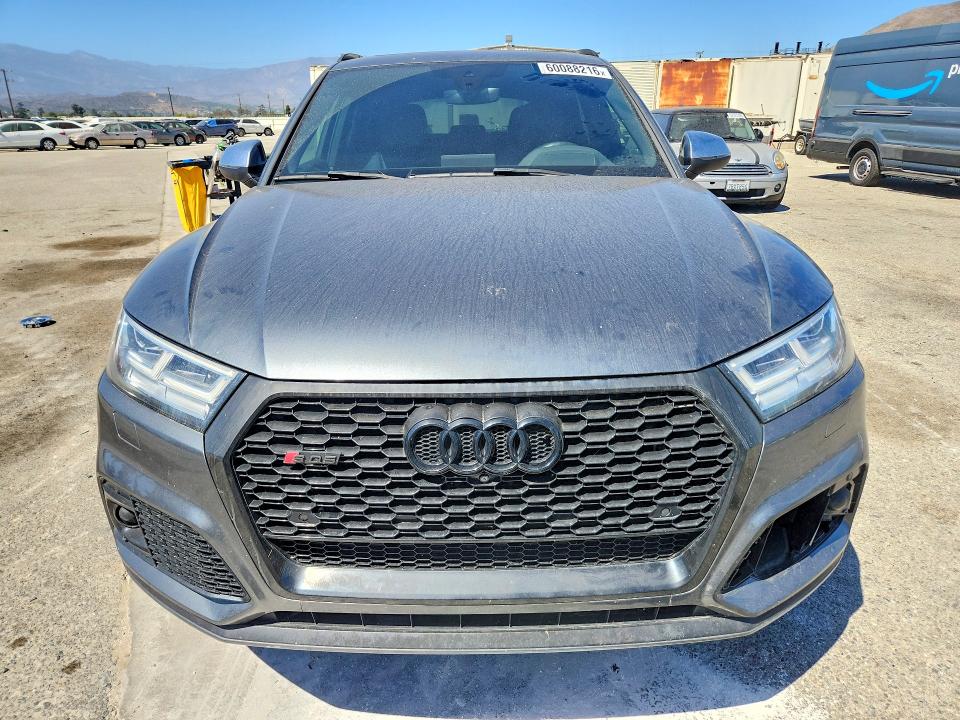 2018 Audi Sq5 VIN WA1C4AFY2J2098419 COPART salvage auction — FRONT END, Ca - Salvage Certificate, sold $5,300 on 2026-07-24 (photo 5)