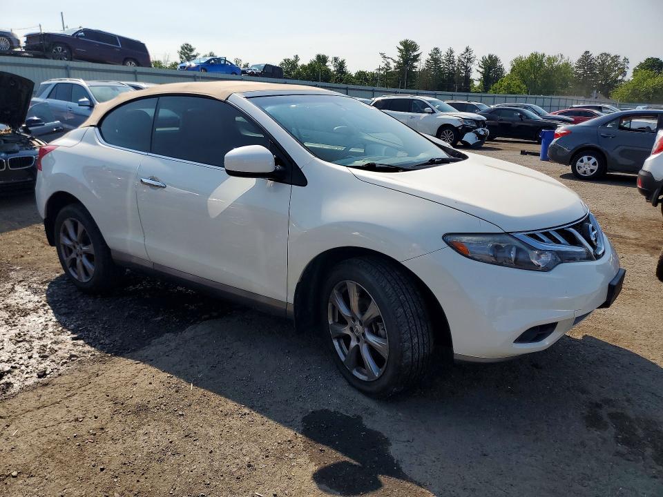 2014 Nissan Murano VIN JN8AZ1FY0EW302099 COPART salvage auction — MINOR DENT/SCRATCHES, PA - CERT OF TITLE, sold $400 on 2026-07-28 (photo 4)
