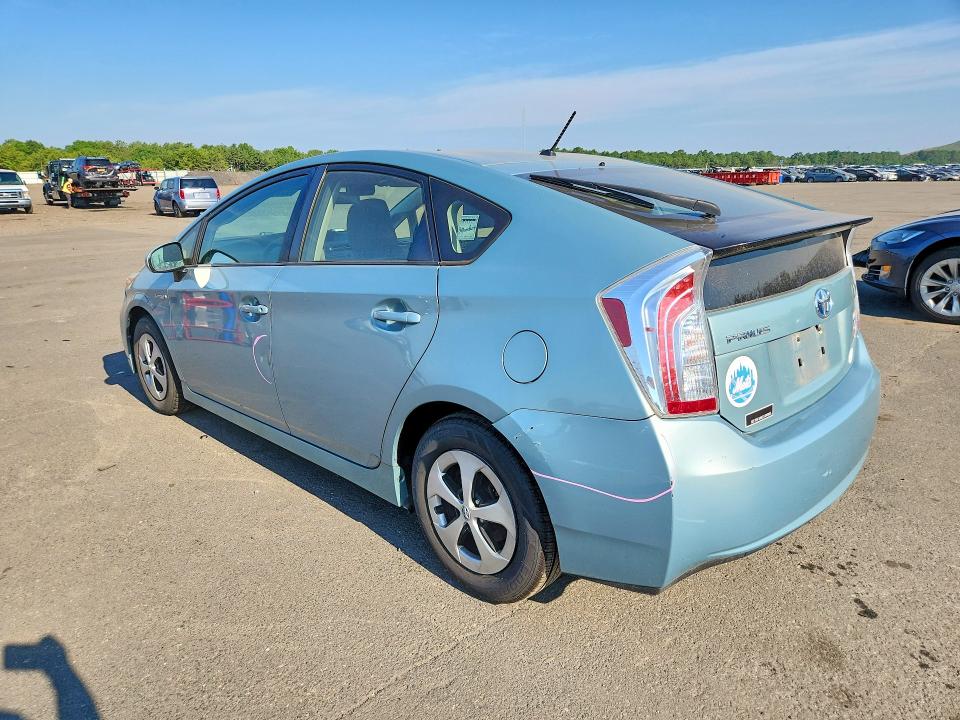 2012 Toyota Prius VIN JTDKN3DU9C1542057 COPART salvage auction — SIDE, NY - MV-907A SALVAGE CERTIFICATE, sold $1,000 on 2026-07-20 (photo 2)