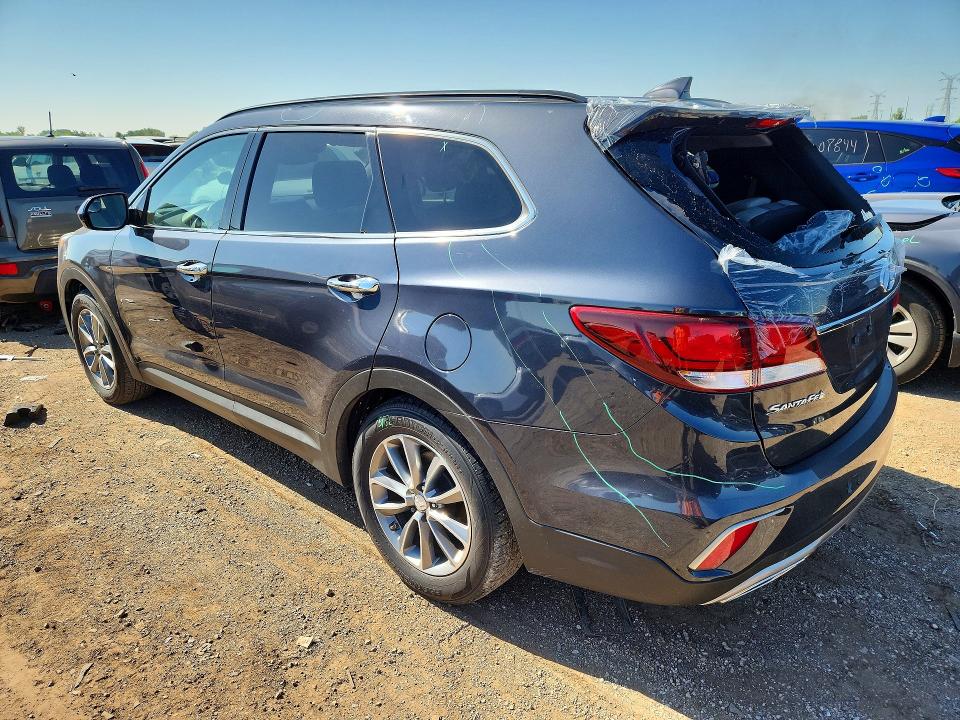2017 Hyundai Santa fe VIN KM8SM4HF5HU236706 COPART salvage auction — ROOF, Il - Salvage Certificate, sold $1,300 on 2026-07-28 (photo 2)