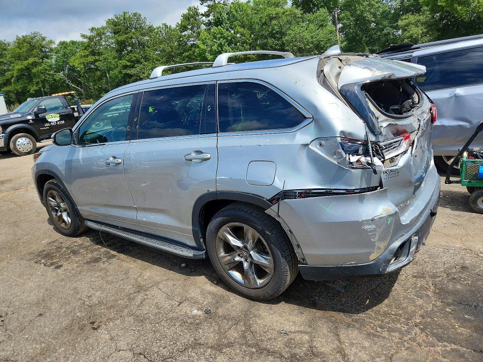 2018 Toyota VIN 5TDYZRFH0JS239539 COPART salvage auction — REAR END, Ga - Cert Of Title-Salvage, sold $5,800 on 2026-07-28 (photo 2)