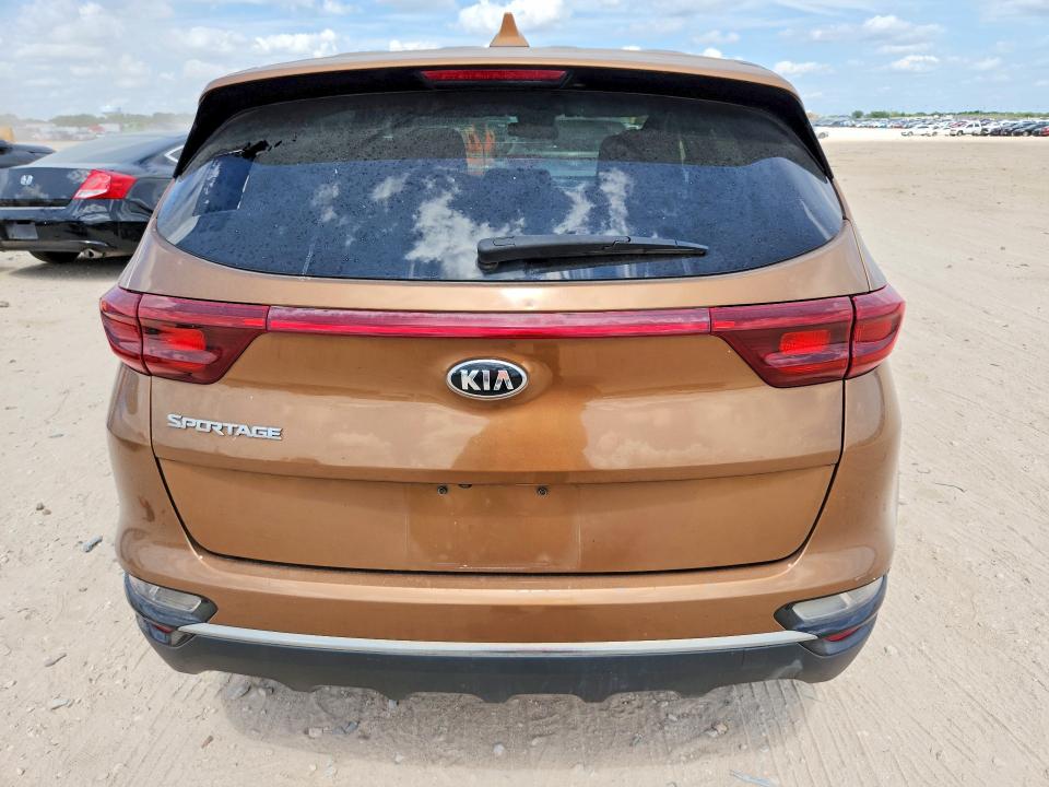 2020 Kia Sportage VIN KNDPM3AC9L7700592 COPART salvage auction — HAIL, TX - CERTIFICATE OF TITLE, sold $3,700 on 2026-07-30 (photo 6)