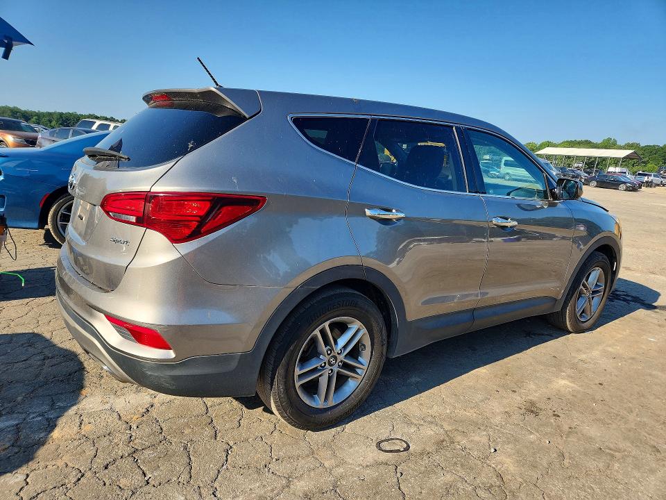 2018 Hyundai Santa fe VIN 5XYZT3LB3JG524476 COPART salvage auction — MINOR DENT/SCRATCHES, Ga - Certificate Of Title, sold $3,900 on 2026-07-15 (photo 3)