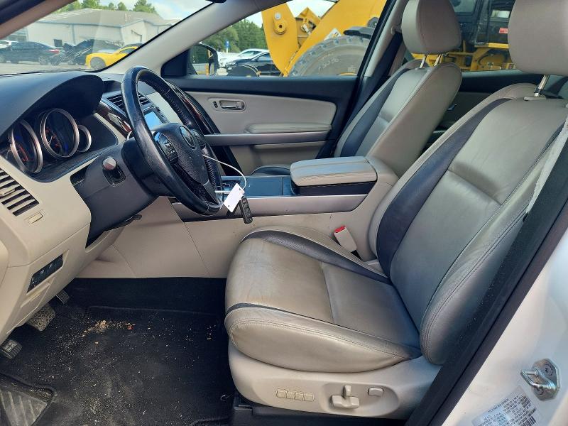 2012 Mazda Cx-9 VIN JM3TB2DA5C0353934 COPART salvage auction — FRONT END, Fl - Cert Of Title Slvg Rebuildable, sold $250 on 2026-08-03 (photo 7)