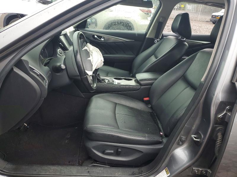 2015 Infiniti Q50 VIN JN1BV7ARXFM421339 COPART salvage auction — VANDALISM, Pa - Certificate Of Salvage, sold $1,550 on 2026-07-13 (photo 7)