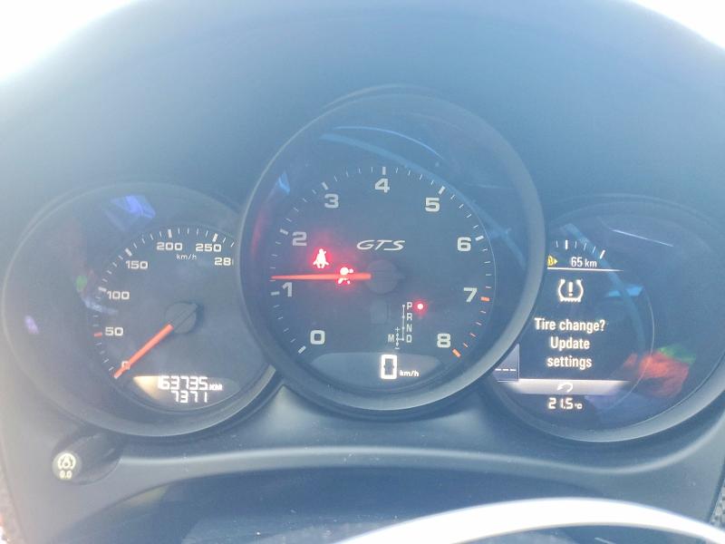 2018 Porsche Macan VIN WP1AG2A59JLB60107 COPART salvage auction — FRONT END, On - Permit No Brand - Unfit, sold $12,000 on 2026-08-18 (photo 9)