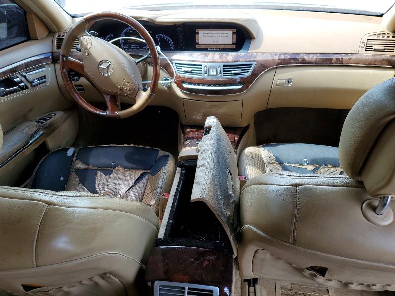 2011 Mercedes-benz S class VIN WDDNG7BB8BA387926 COPART salvage auction — FRONT END, FL - CERTIFICATE OF TITLE, sold $500 on 2026-07-28 (photo 8)
