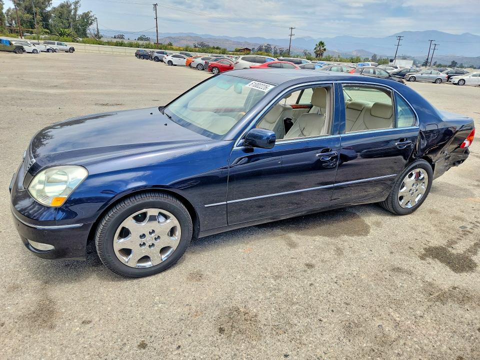 2003 Lexus Ls VIN JTHBN30F430122640 COPART salvage auction — REAR END, Ca - Salvage Certificate, sold $100 on 2026-07-21 (photo 1)