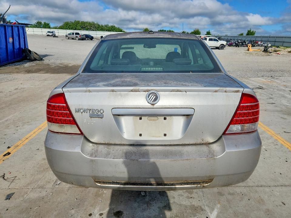 2007 Mercury Montego VIN 1MEHM42177G615391 COPART salvage auction — FRONT END, KY - CERT OF TITLE-SALVAGE, sold $375 on 2026-09-17 (photo 6)