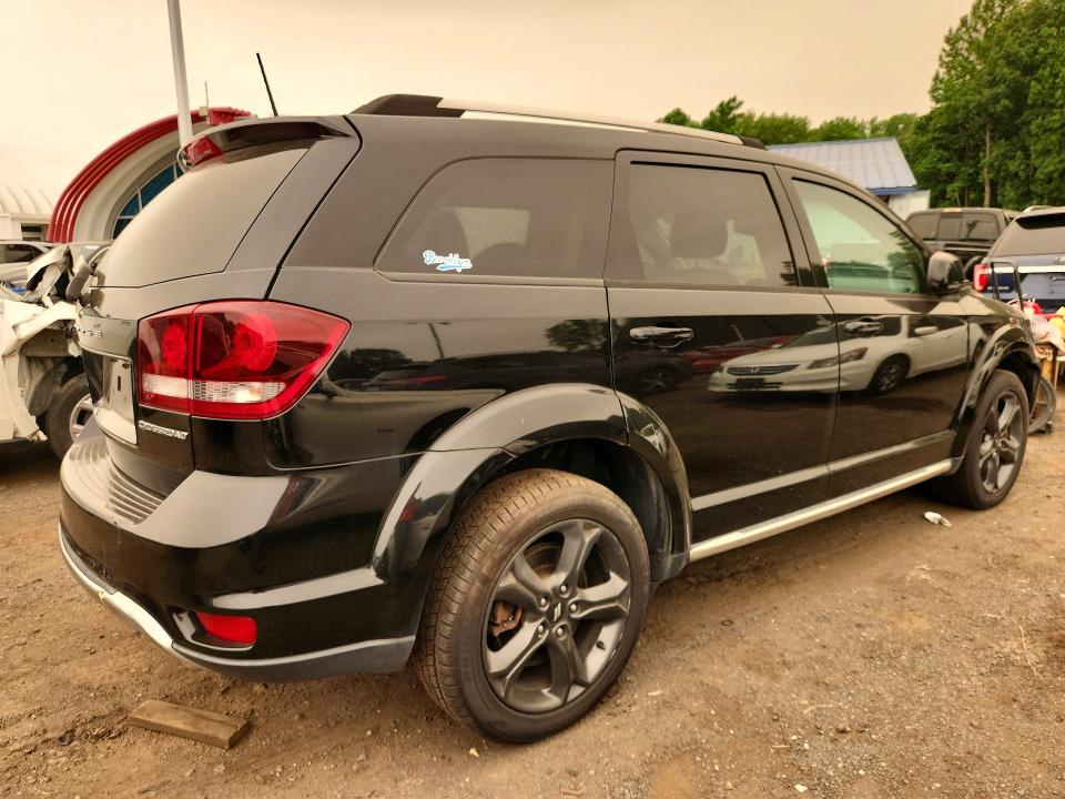 2019 Dodge Journey VIN 3C4PDDGG4KT857487 COPART salvage auction — FRONT END, Va - Certificate Of Title (P), sold $2,800 on 2026-08-07 (photo 3)
