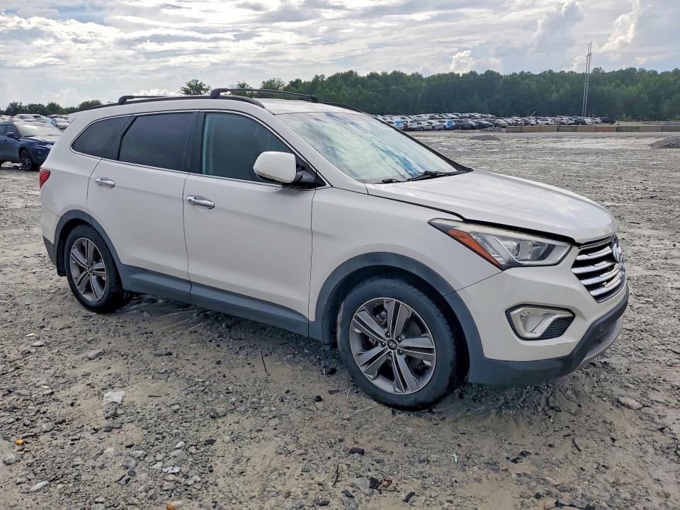 2015 Hyundai Santa fe VIN KM8SN4HFXFU111081 COPART salvage auction — MECHANICAL, Ga - Certificate Of Title (P), sold $1,750 on 2026-07-27 (photo 4)
