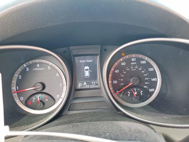 2014 Hyundai Santa fe VIN 5XYZU3LB4EG195645 COPART salvage auction — MINOR DENT/SCRATCHES, Fl - Certificate Of Title, sold $1,800 on 2026-07-15 (photo 9)