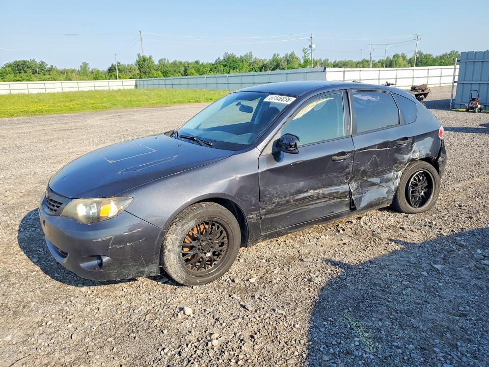 2008 Subaru Impreza VIN JF1GH616X8H833594 COPART salvage auction — SIDE, ON - PERMIT SALVAGE, sold $225 on 2026-07-14 (photo 1)