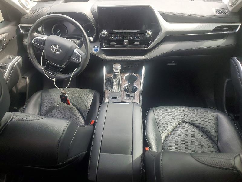2021 Toyota Highlander VIN 5TDEBRCH8MS068328 COPART salvage auction — REAR END, Va - Cert Of Title - Salvage, sold $9,100 on 2026-07-29 (photo 8)