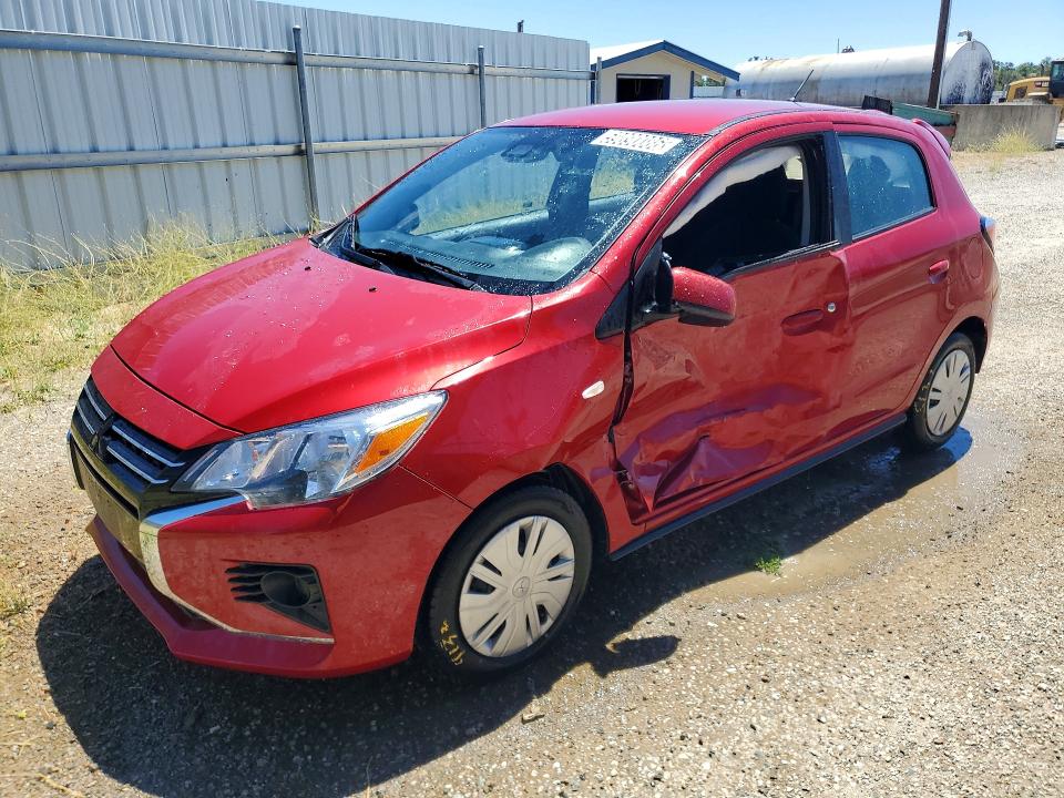 2024 Mitsubishi Mirage VIN ML32AUHJ4RH026905 COPART salvage auction — SIDE, FL - CERT OF TITLE SLVG REBUILDABLE (P), sold $2,200 on 2026-07-15 (photo 1)