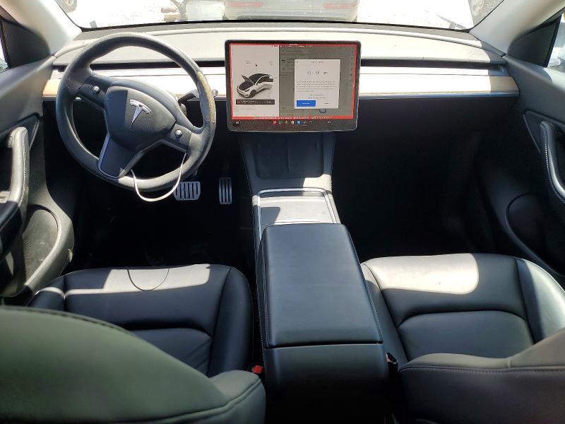 2022 Tesla Model y VIN 7SAYGDEF1NF405895 COPART salvage auction — FRONT END, CA - SALVAGE CERTIFICATE, sold $12,700 on 2026-07-16 (photo 8)