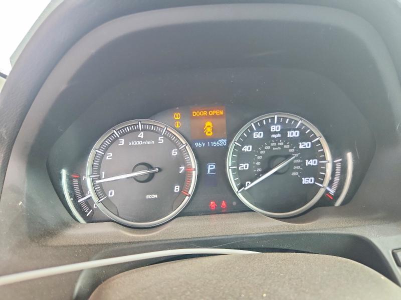 2015 Acura Tlx VIN 19UUB1F32FA010374 COPART salvage auction — REAR END, AZ - CERT OF TITLE - SALVAGE, sold $1,750 on 2026-07-23 (photo 9)