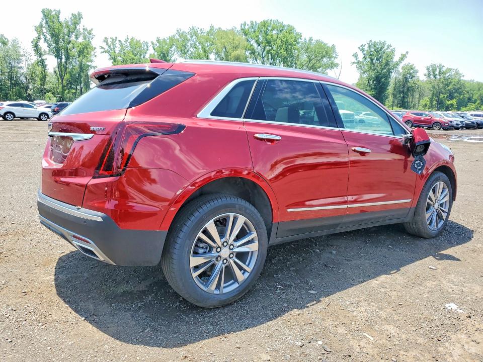 2025 Cadillac Xt5 VIN 1GYKNDR43SZ146862 COPART salvage auction — FRONT END, CT - CERTIFICATE OF TITLE, sold $25,250 on 2026-07-14 (photo 3)