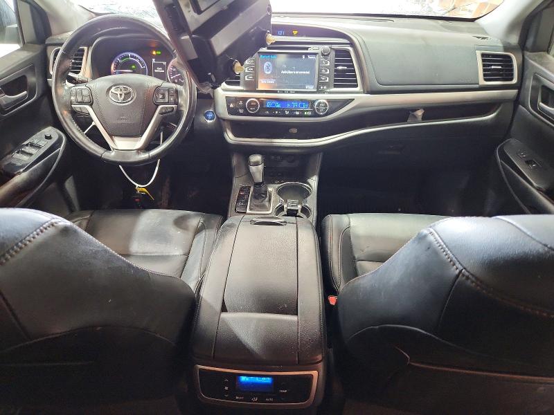 2018 Toyota Highlander VIN 5TDJGRFH3JS038418 COPART salvage auction — FRONT END, Sc - Salvage Title, sold $1,600 on 2026-07-31 (photo 8)