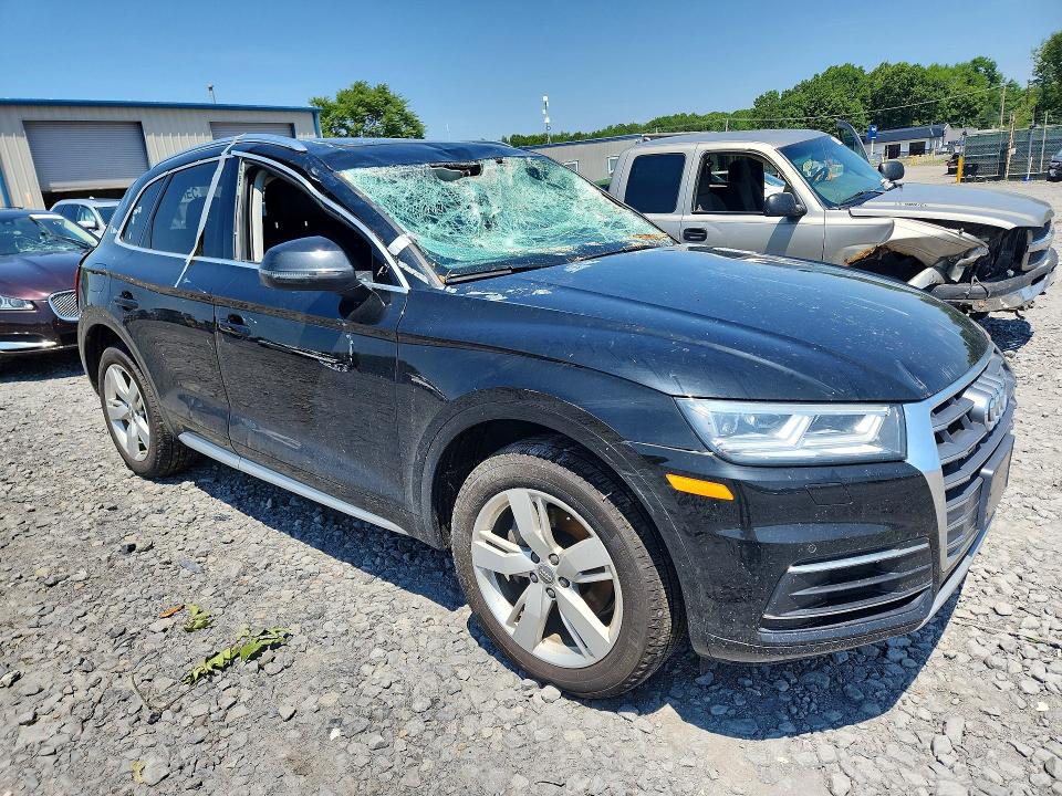 2018 Audi Q5 VIN WA1BNAFY7J2176637 COPART salvage auction — REAR END, Pa - Certificate Of Salvage, sold $4,950 on 2026-07-22 (photo 4)
