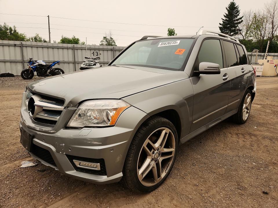 2012 Mercedes-benz Glk-klasse VIN WDCGG8HB5CF892854 COPART salvage auction — SIDE, On - Permit Salvage, sold $2,200 on 2026-08-11 (photo 1)