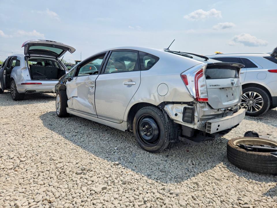 2013 Toyota Prius VIN JTDKN3DU1D5548431 COPART salvage auction — FRONT END, MA - CERT OF TITLE-RECONSTRCTD COLL, sold $775 on 2026-07-30 (photo 2)