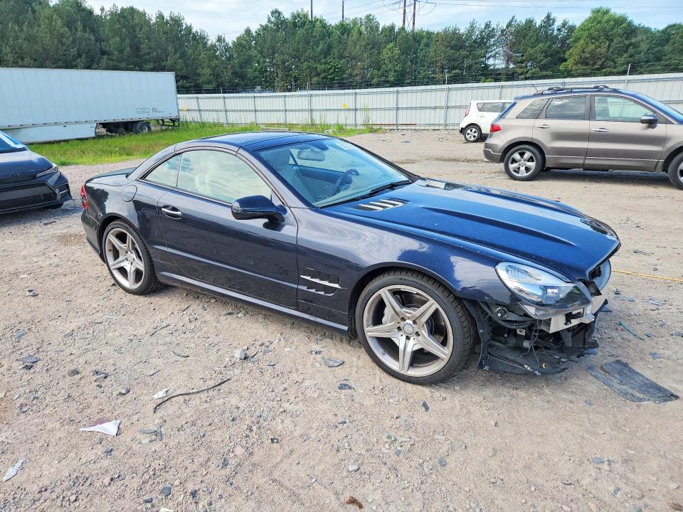 2011 Mercedes-benz Sl-klasse VIN WDBSK7BA8BF161213 COPART salvage auction — FRONT END, Nc - Salvage Certificate Of Title, sold $5,300 on 2026-08-10 (photo 4)