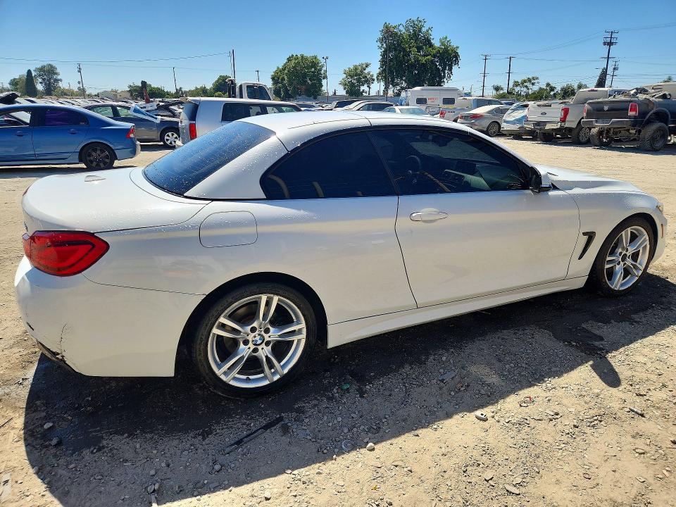 2018 BMW 4er VIN WBA4Z1C50JEC70466 COPART salvage auction — MINOR DENT/SCRATCHES, Ca - Dlr/Dis/Exp Only Salvage Title, sold $3,550 on 2026-07-20 (photo 3)