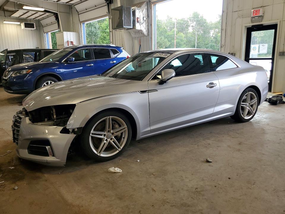 2018 Audi A5 VIN WAUPNAF58JA008428 — COPART salvage auction photo