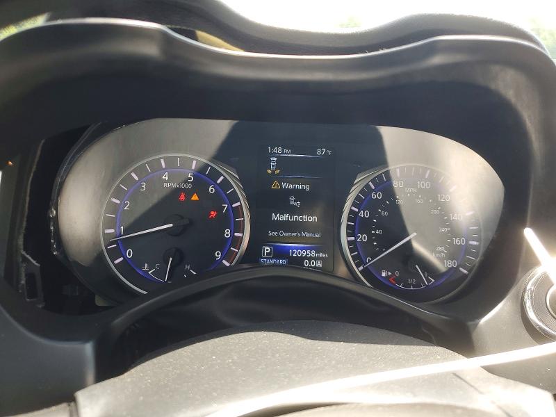 2016 Infiniti Q50 VIN JN1EV7AR2GM340141 COPART salvage auction — SIDE, Md - Cert Of Salvage > 75% Damage, sold $2,650 on 2026-07-31 (photo 9)