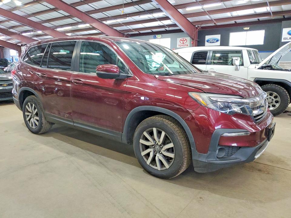 2020 Honda Pilot VIN 5FNYF6H33LB038461 COPART salvage auction — SIDE, CT - CERTIFICATE OF TITLE, sold $7,600 on 2026-07-31 (photo 4)