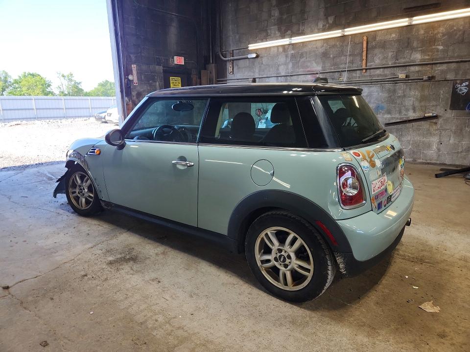 2012 Mini Cooper VIN WMWSU3C5XCT254790 COPART salvage auction — FRONT END, Ny - Mv-907A Salvage Certificate, sold $225 on 2026-07-20 (photo 2)