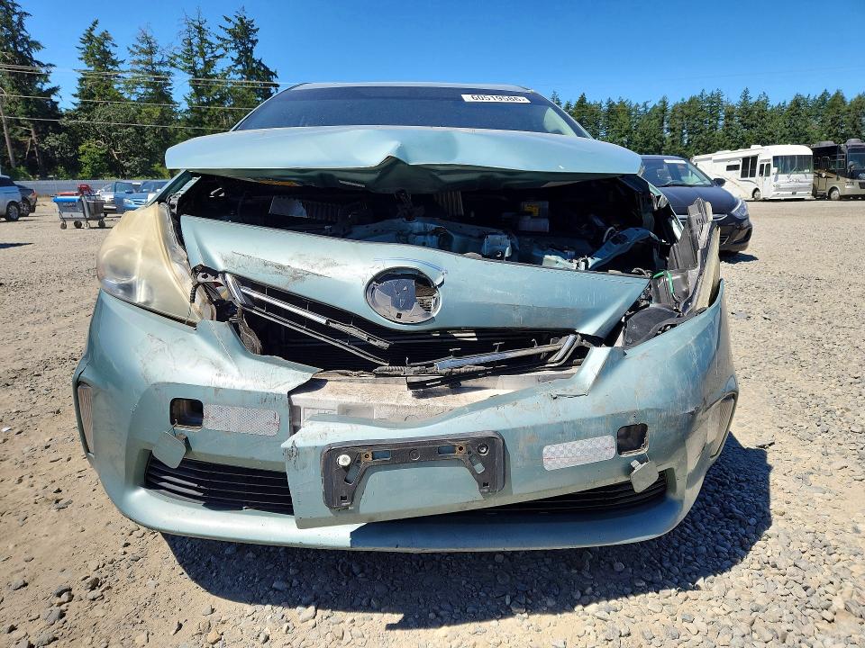 2013 Toyota Prius VIN JTDZN3EU3D3272522 COPART salvage auction — FRONT END, WA - BILL OF SALE, sold $125 on 2026-07-28 (photo 5)
