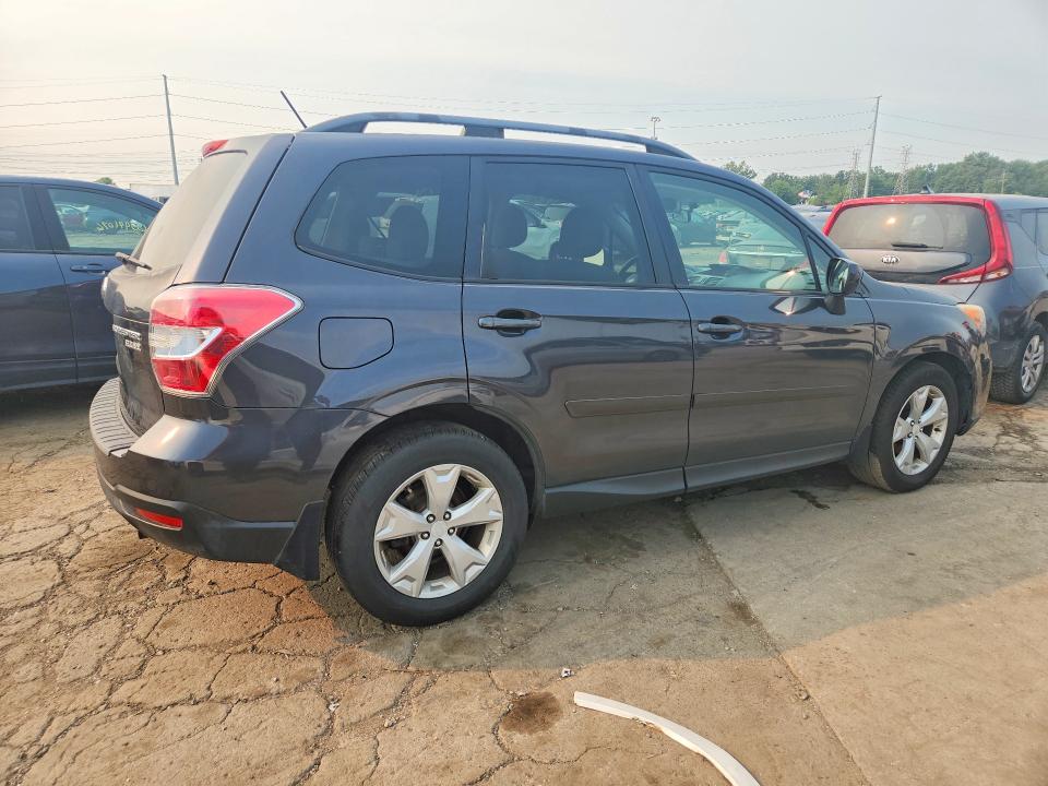 2014 Subaru Forester VIN JF2SJACC3EG543036 COPART salvage auction — FRONT END, Mi - Certificate Of Title, sold $975 on 2026-07-17 (photo 3)