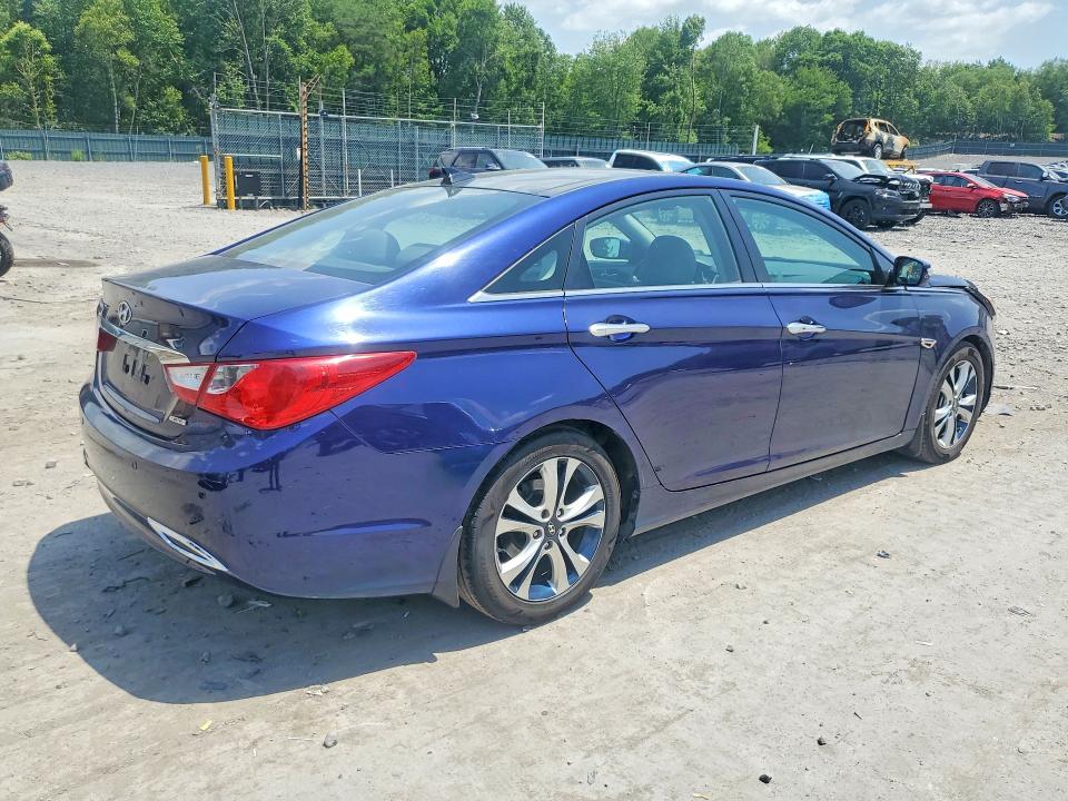 2012 Hyundai Sonata VIN 5NPEC4ACXCH390545 COPART salvage auction — FRONT END, Pa - Certificate Of Salvage, sold $400 on 2026-07-22 (photo 3)