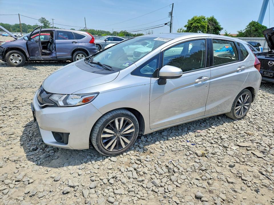 2016 Honda Fit VIN JHMGK5H72GX042015 COPART salvage auction — REAR END, Nj - Cert Of Title-Salvage, sold $3,350 on 2026-07-20 (photo 1)