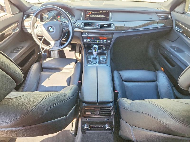 2015 BMW 7er VIN WBAYA6C5XFD826959 COPART salvage auction — FRONT END, Ca - Salvage Certificate, sold $600 on 2026-07-28 (photo 8)