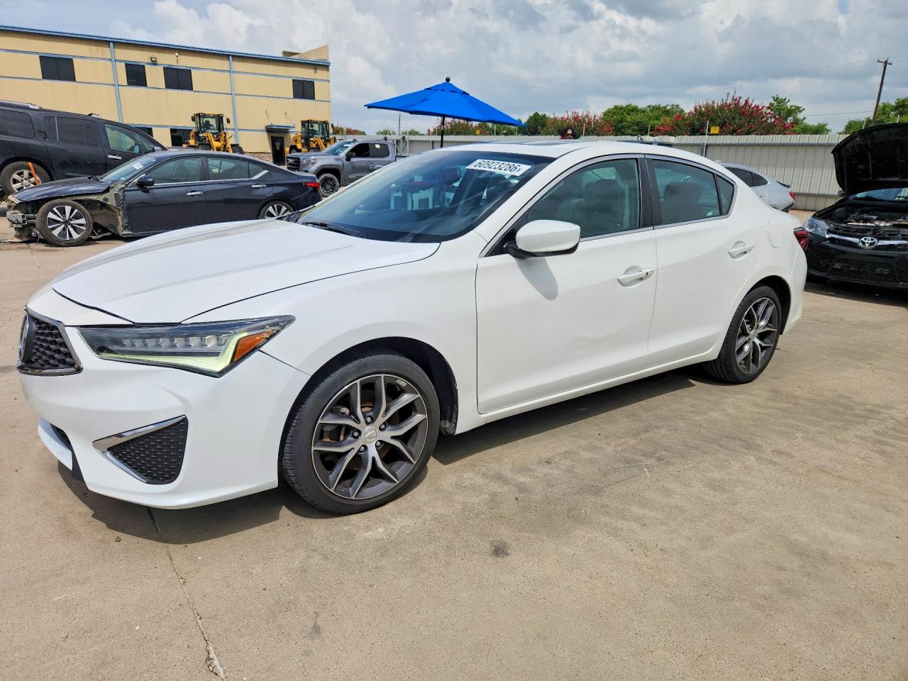 2020 Acura ILX VIN 19UDE2F71LA009163 — COPART salvage auction photo