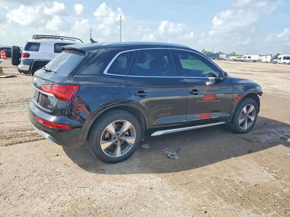 2023 Audi Q5 VIN WA1BBAFY2P2074387 COPART salvage auction — FRONT END, Tx - Salvage Vehicle Title, sold $15,100 on 2026-07-30 (photo 3)
