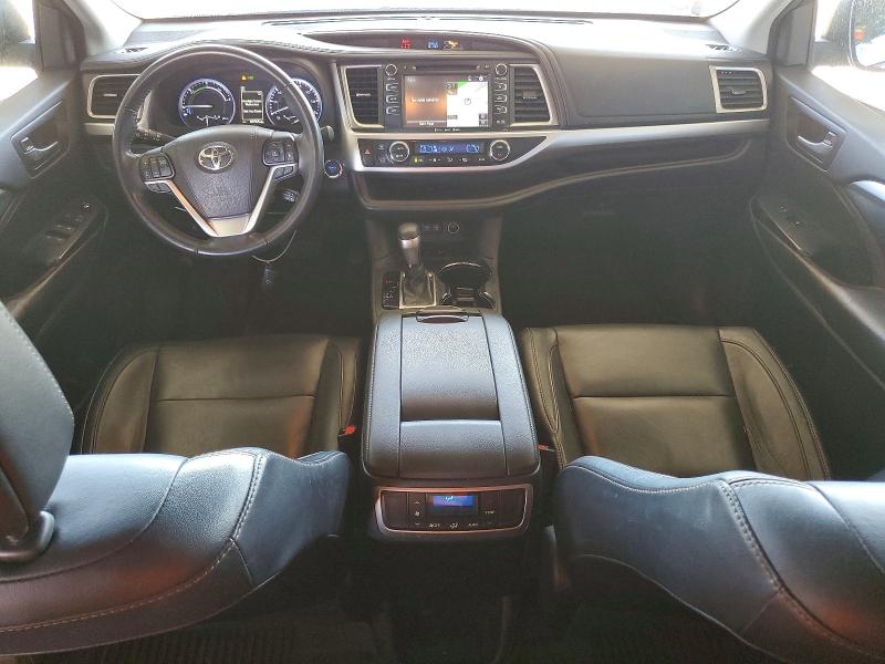 2018 Toyota Highlander VIN 5TDJGRFH7JS050765 COPART salvage auction — FRONT END, Ca - Dis/Dlr/Exp Only Clean Title, sold $5,700 on 2026-07-21 (photo 8)