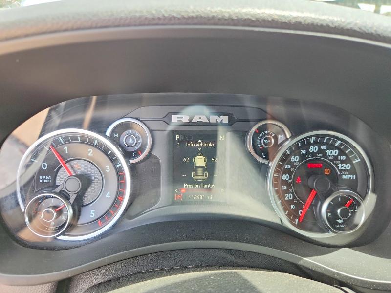 2020 Ram 2500 VIN 3C6UR5CL6LG197340 COPART salvage auction — FRONT END, Tx - Salvage Vehicle Title, sold $3,200 on 2026-07-23 (photo 9)