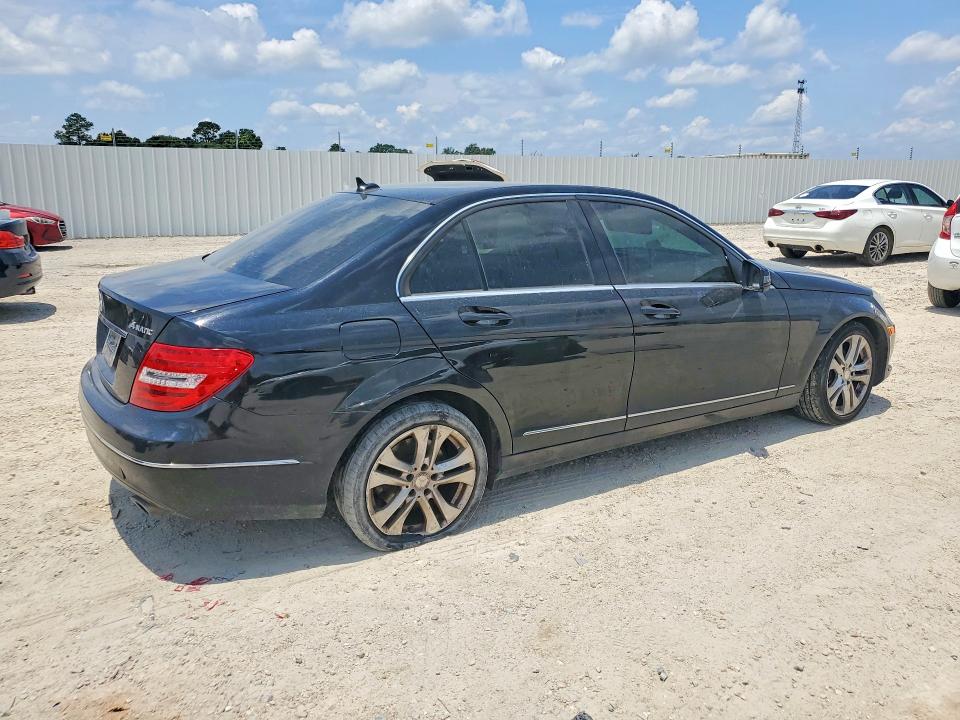 2012 Merz C-class VIN WDDGF8BBXCR200027 COPART salvage auction — SIDE, AL - CERT OF TITLE-SALVAGE TITLE (P), sold $400 on 2026-07-09 (photo 3)