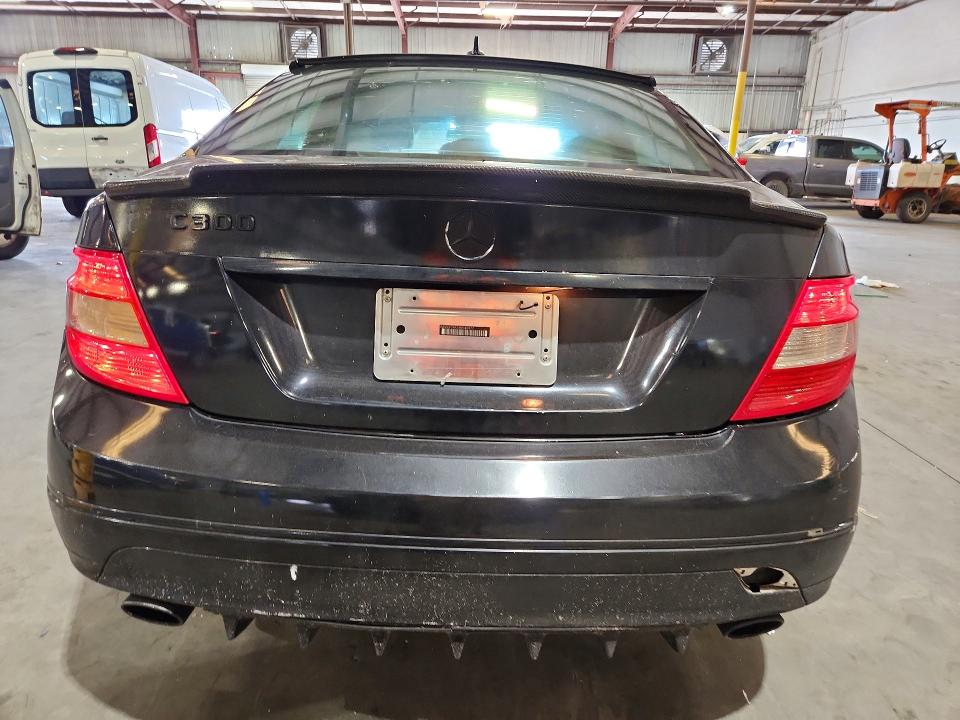 2009 Mercedes-benz C class VIN WDDGF54X59R040977 COPART salvage auction — FRONT END, FL - CERT OF TITLE SLVG REBUILDABLE, sold $600 on 2026-07-20 (photo 6)
