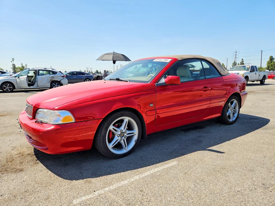 2002 Volvo C70 VIN YV1NC53D72J027700 COPART salvage auction — VANDALISM, Ca - Salvage Certificate, sold $400 on 2026-08-04 (photo 1)