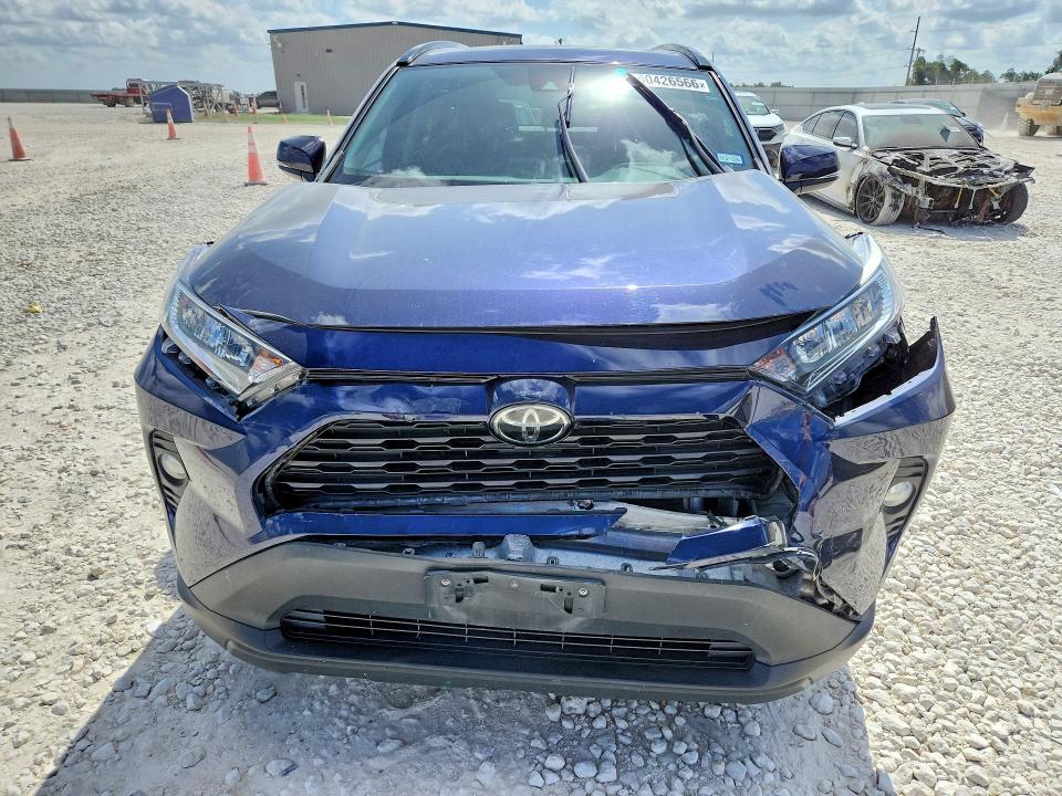 2019 Toyota Rav4 VIN 2T3C1RFVXKW025519 COPART salvage auction — FRONT END, TX - SALVAGE VEHICLE TITLE, sold $8,900 on 2026-08-20 (photo 5)